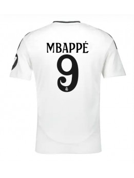 Real Madrid Kylian Mbappe #9 Heimtrikot 2024-25 Kurzarm